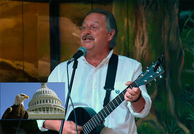 James Rogers performs