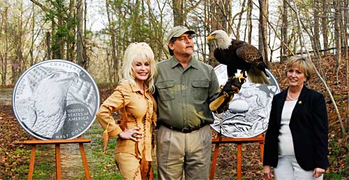 Music Legend Dolly Parton Names, Releases Rescued Eagle | American Eagle Foundation