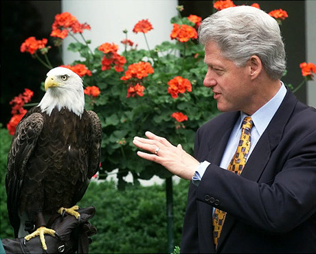 Challenger Meets President Clinton at the White House – 1999